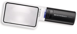 Eschenbach 1512-2 Hand Held Illuminated Magnifier Mobilux LED 3x